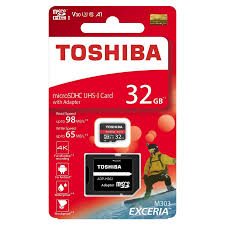 Toshiba M303R0320E2 32GB Surveillance Micro SD
